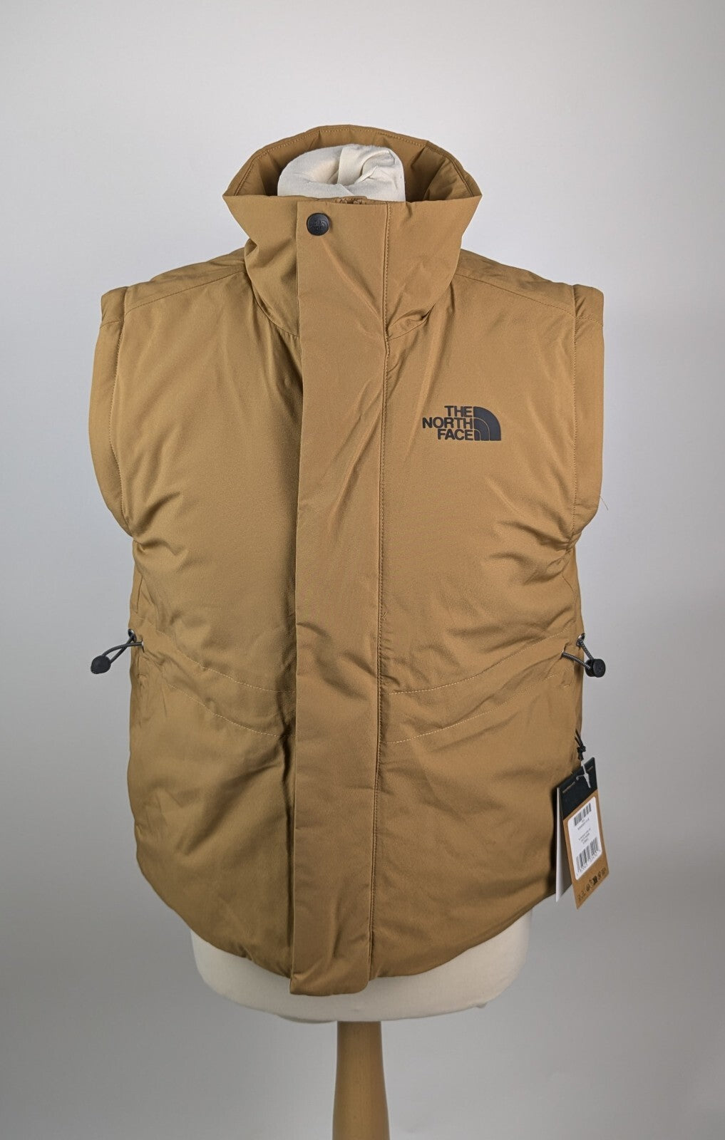The North Face Womens convertible jacket to gilet -  Utility Brown