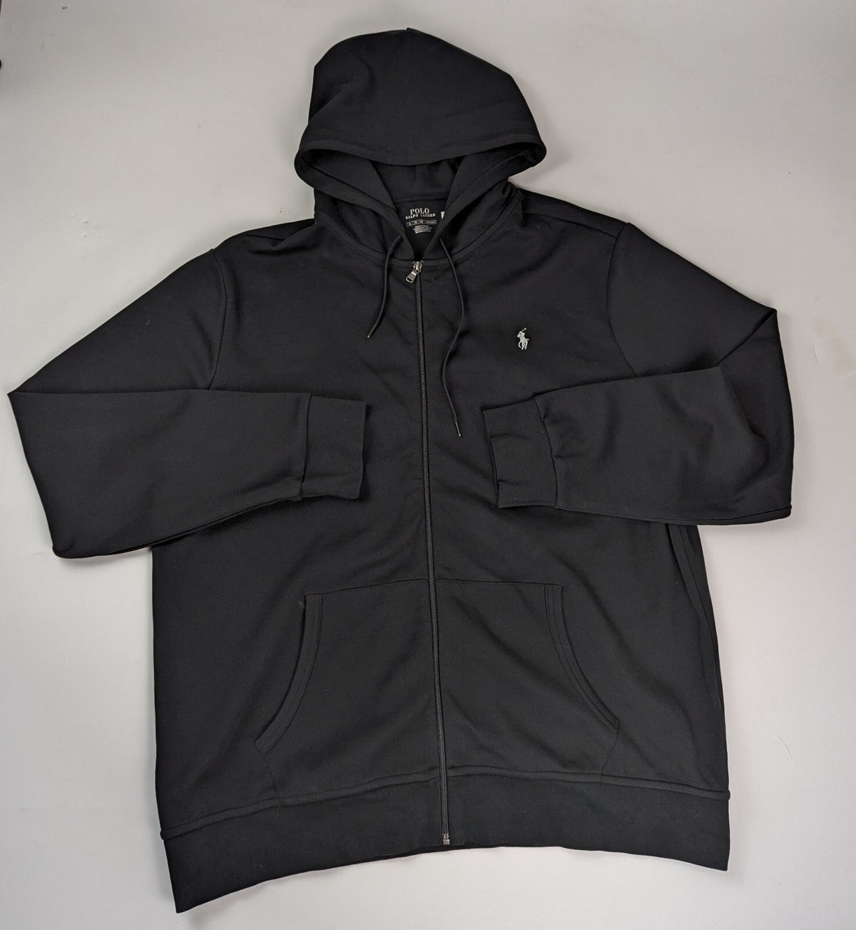 polo ralph lauren Double-Knit Tech Full-Zip Hoodie - Black