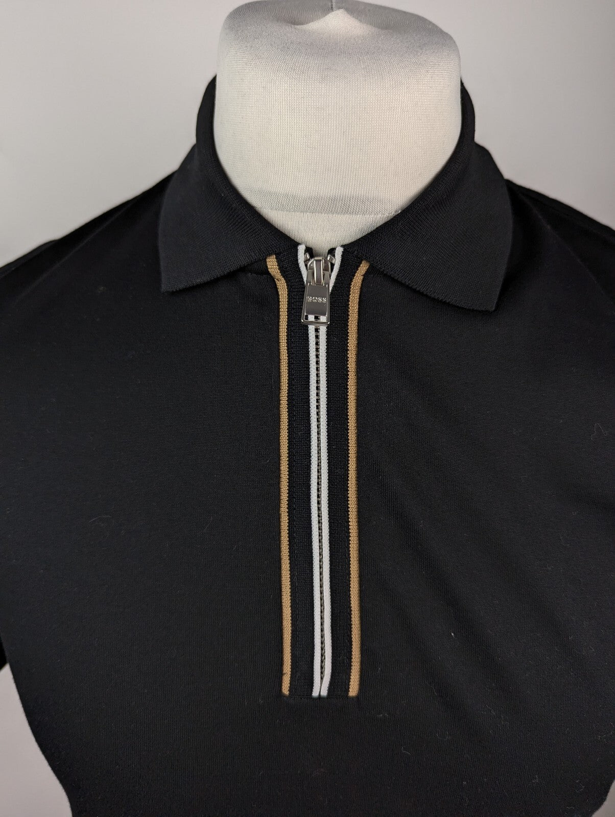 Boss Mens/Junior/Boys H-Paras 65 mens polo shirt - Black