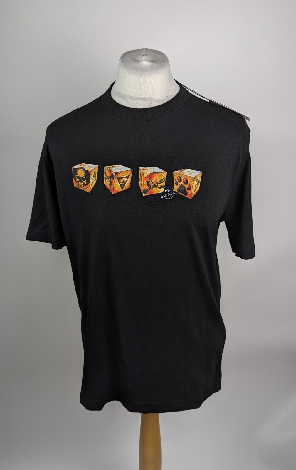 PS Paul Smith Men's Cube Graphic T-Shirt - Black