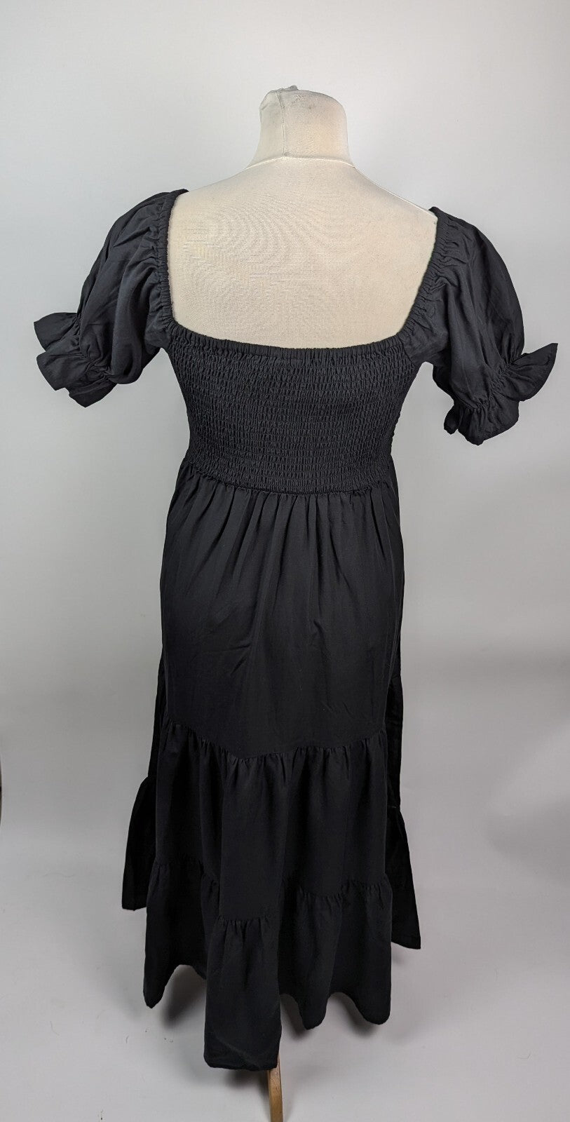 Forever new Womens Luna Shirred Bodice Midi Dress - Black
