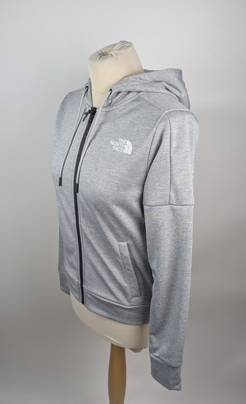 The North Face Reaxion Full Zip Fleece Hoodie - Grey