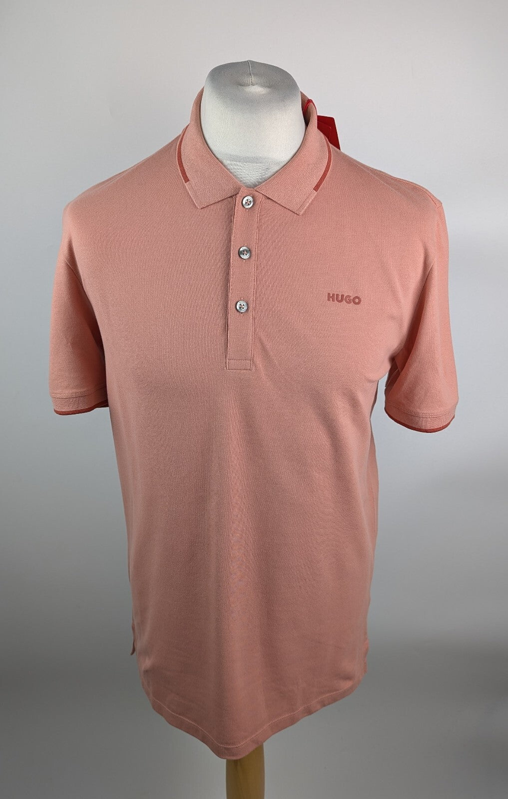Hugo Dinoso Polo Shirt - Pastel red