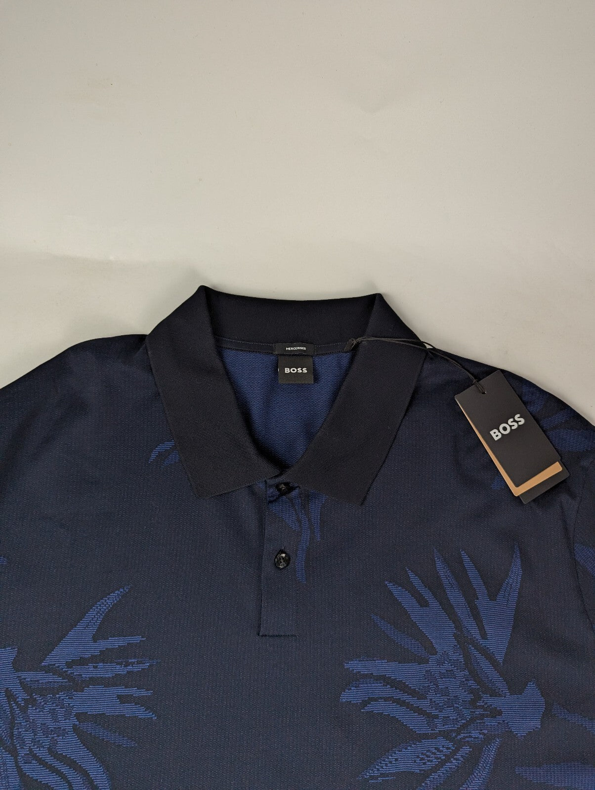 BOSS Men's Short Sleeve C-Parris 13 Polo Shirt - Navy Blue