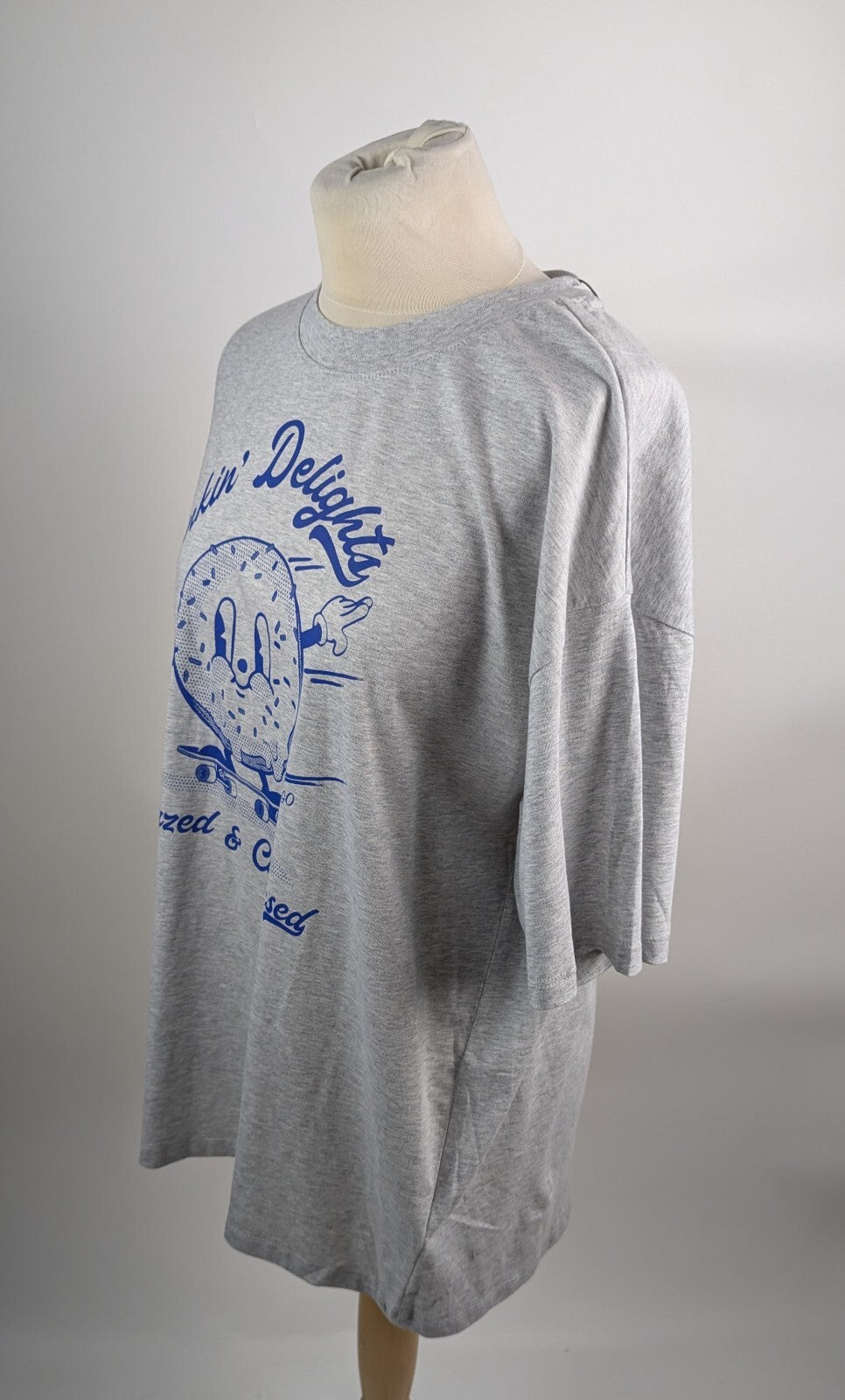 Hugo Womens Oversized T-Shirt - Grey