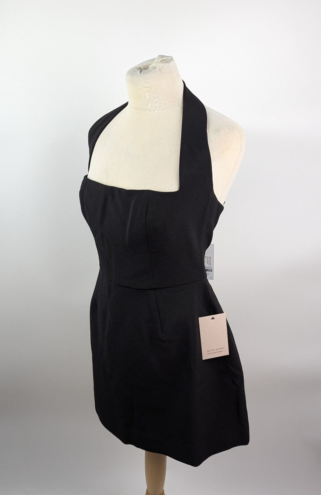 Odd Muse Structured Mini Dress - Black