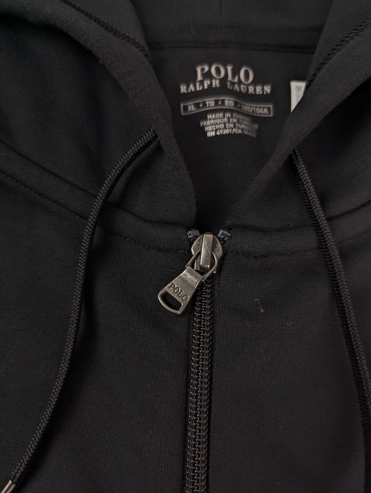 polo ralph lauren Double-Knit Tech Full-Zip Hoodie - Black