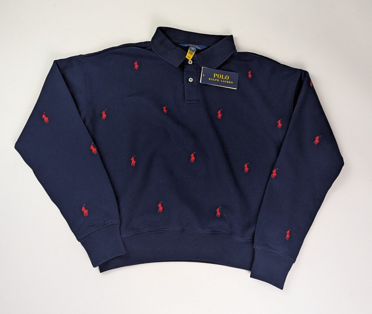 Polo Ralph Lauren Kids' Logo Relaxed Fit Crew Sweatshirt - Blue
