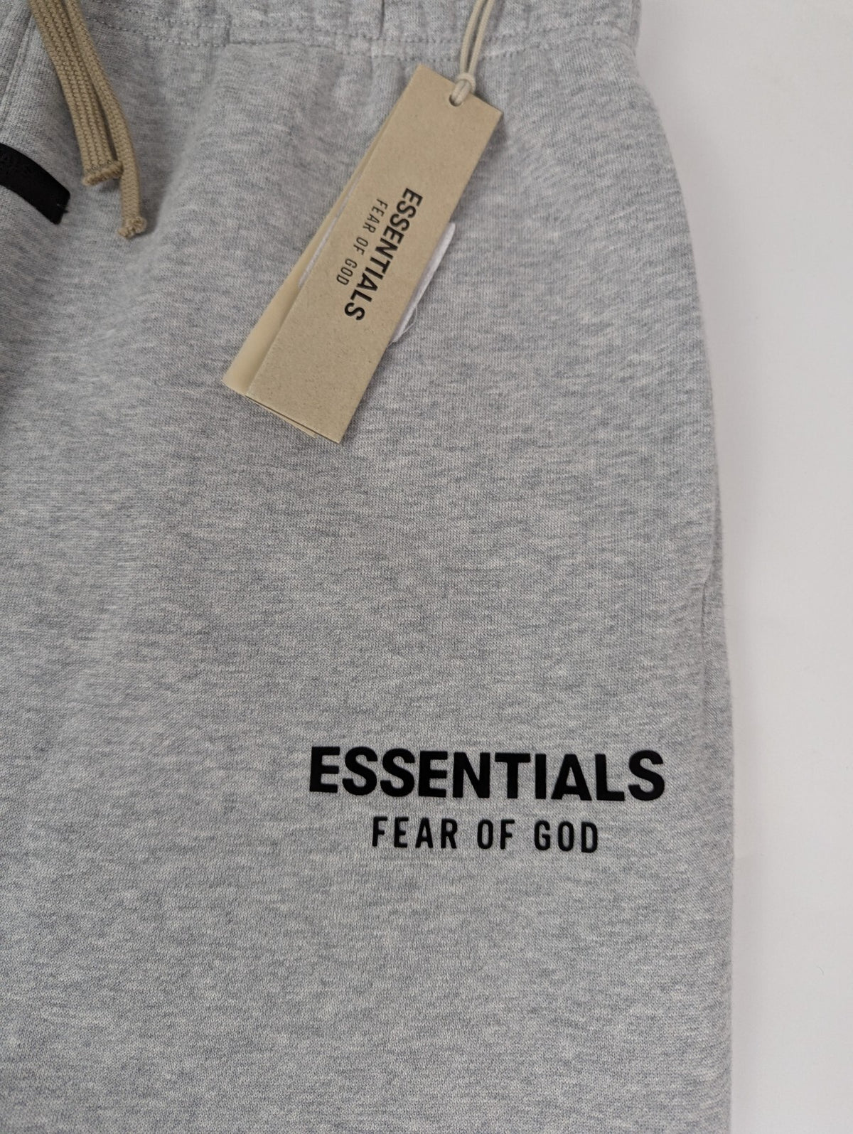 Fear Of God Essentials Unisex Kids Closed Ankle Fleece Joggers - Grey