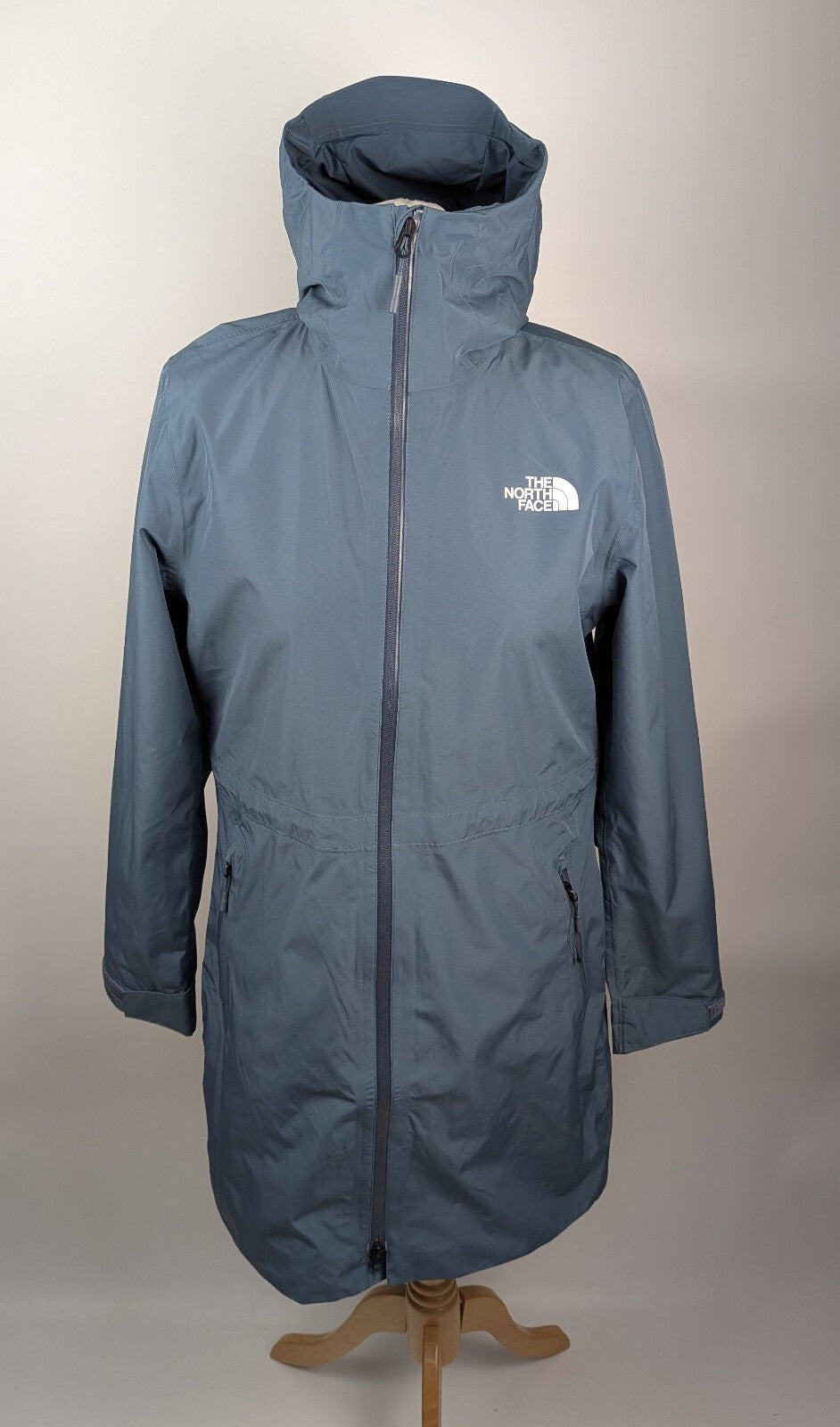 The North Face Womens Hikesteller Insulated jacket - " Granite Grey" blue