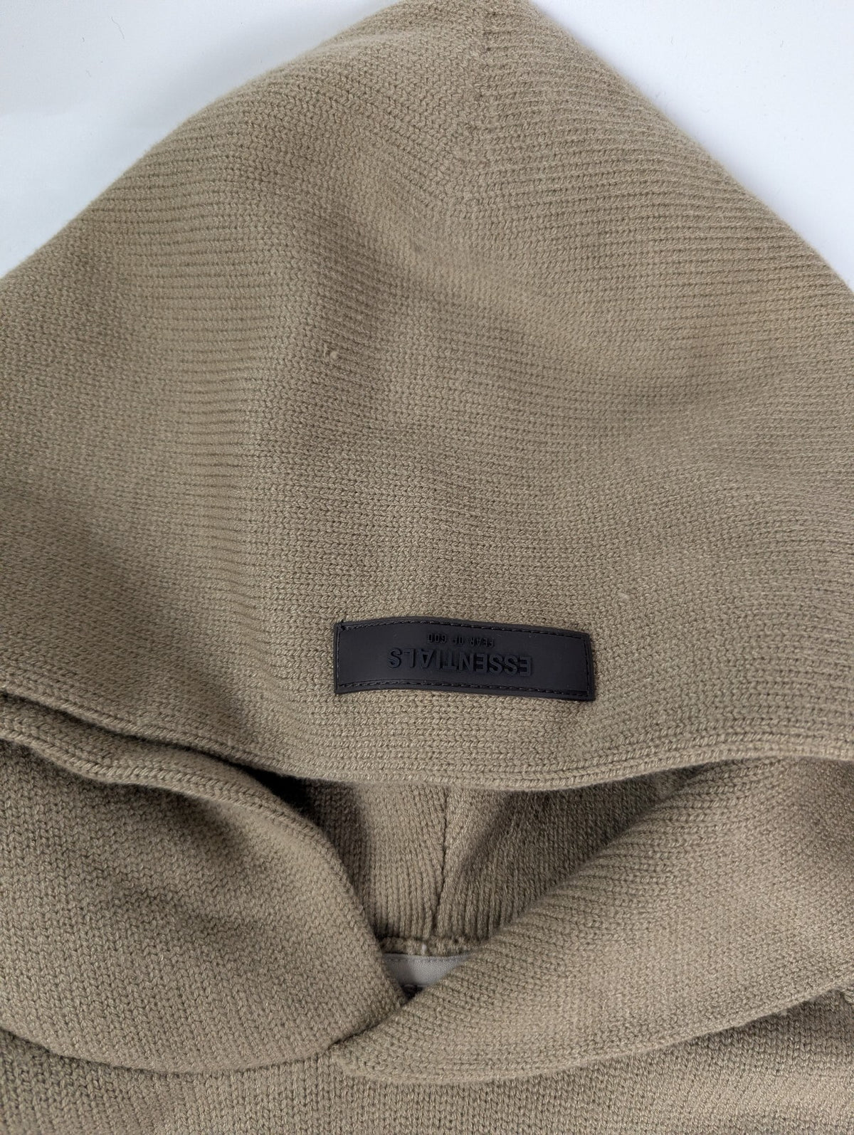 Essentials fear of god mens oversized hoodie - Brown