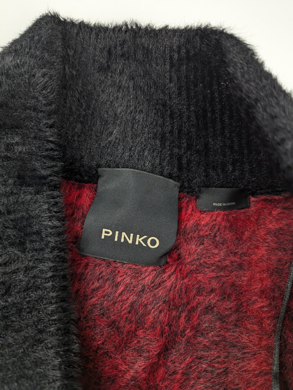 Pinko Womens cardigan - Black / Red