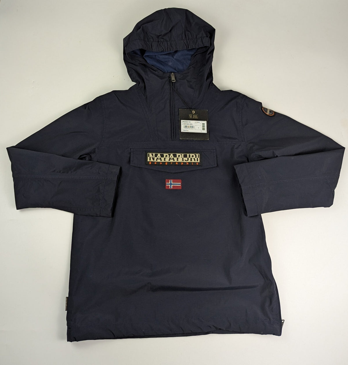 Napapijri Kids' Rainforest Weather-Resistant Anorak jacket - Navy