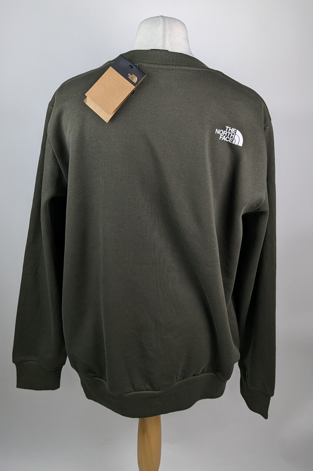 The North Face Simple Dome Crew Neck Jumper Mens- Taupe Green