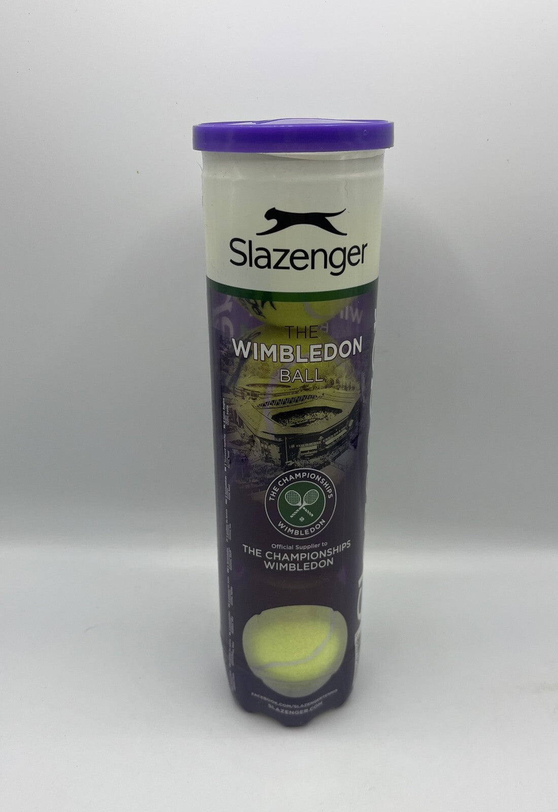 Slazenger Wimbledon Tennis Balls - 4 Ball Can - Official Championship sports new