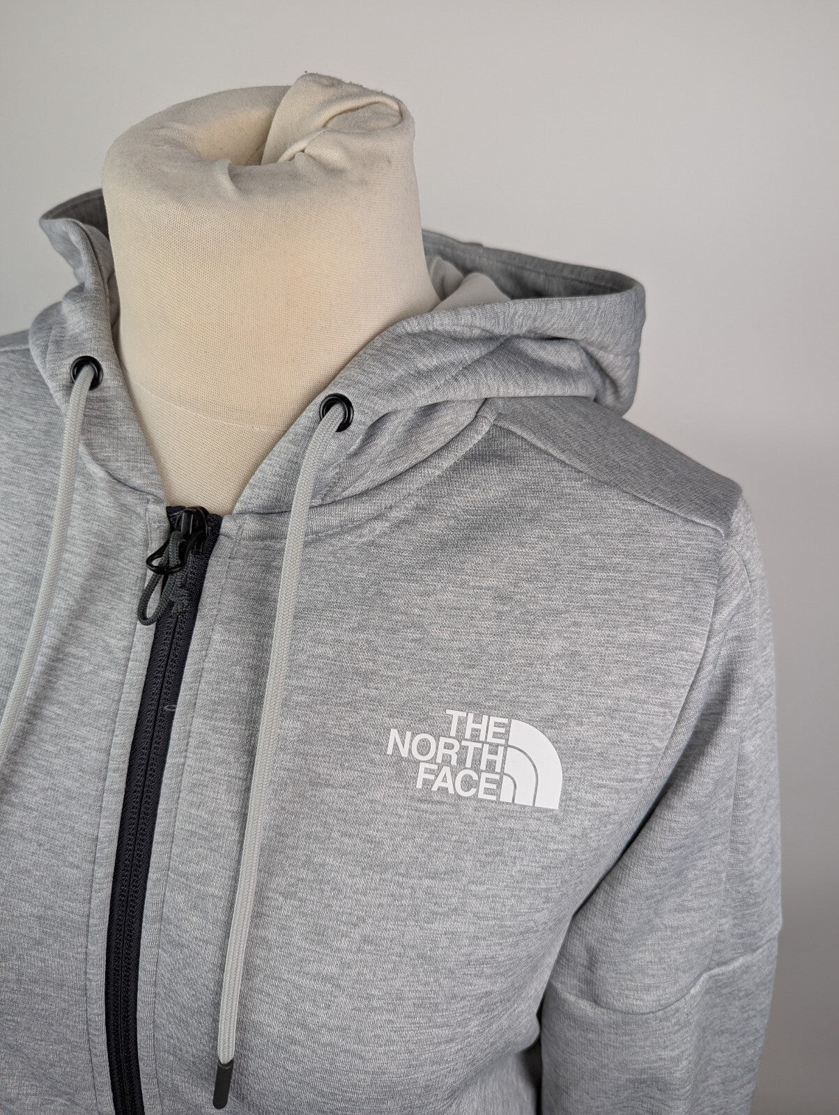 The North Face Reaxion Full Zip Fleece Hoodie - Grey
