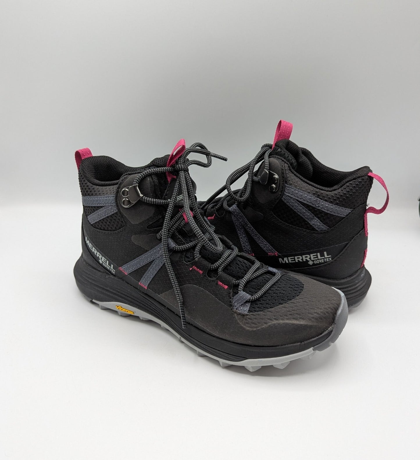 Merrell Womens Siren 4 Mid GTX Boots - Black / Pink Size