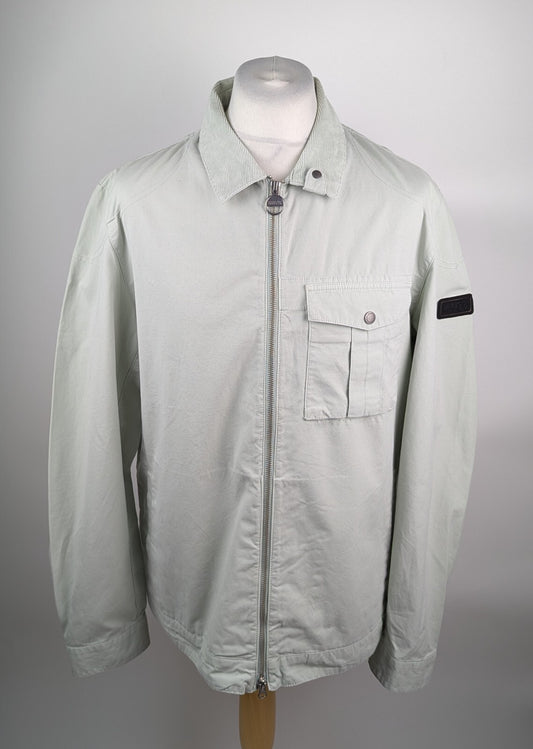 Barbour International Men's Tarnett Jacket - Mineral Grey / Mint