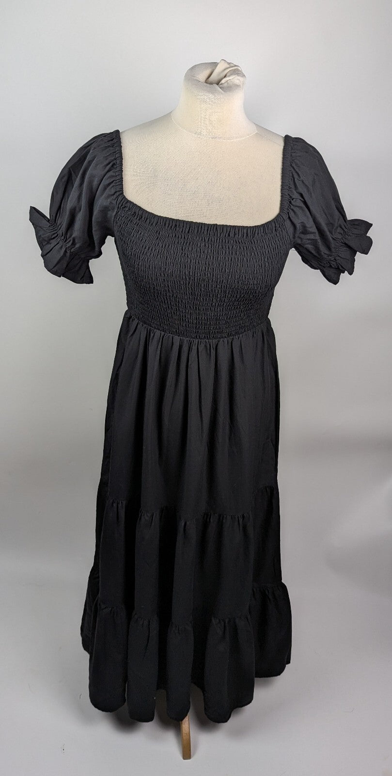 Forever new Womens Luna Shirred Bodice Midi Dress - Black