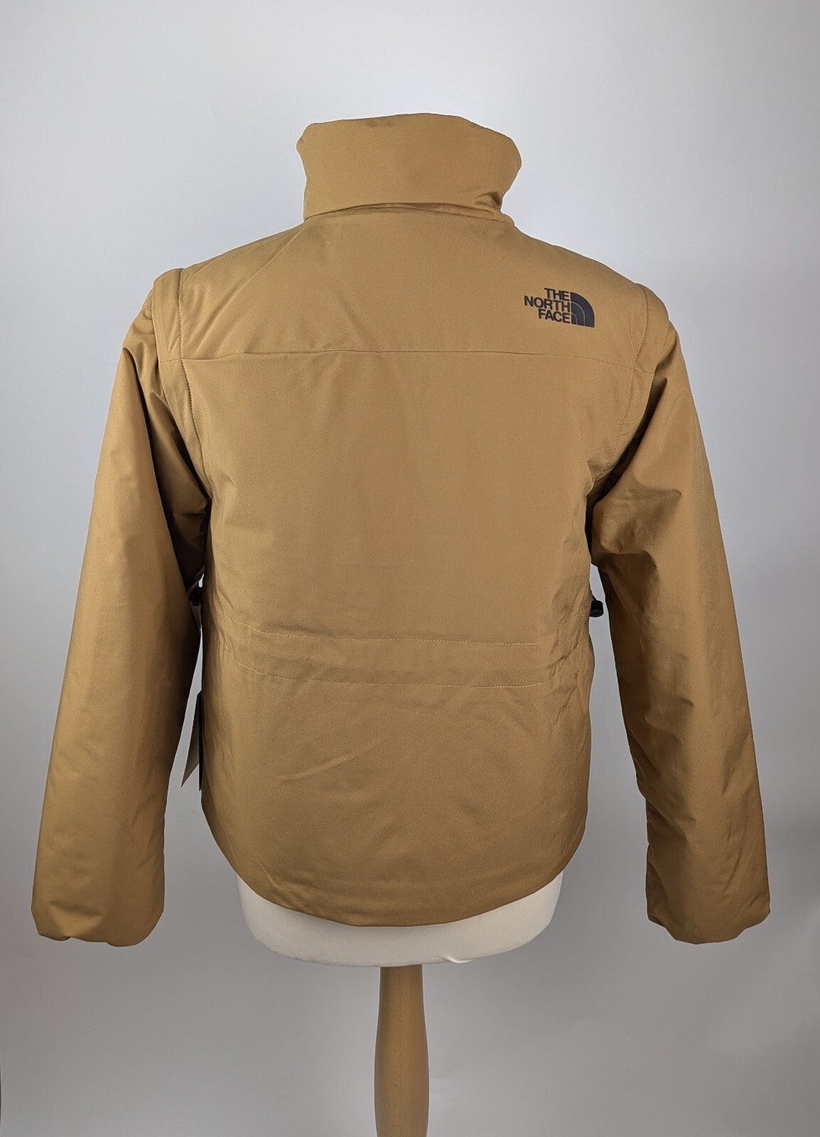 The North Face Womens convertible jacket to gilet -  Utility Brown