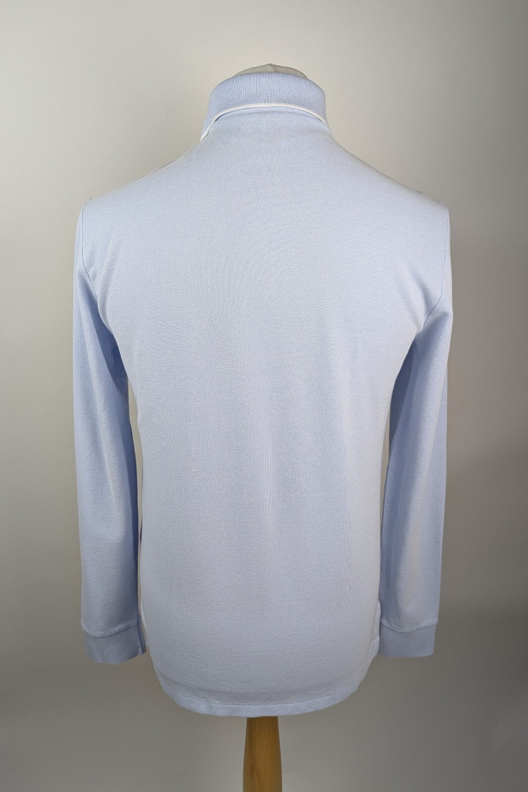 Polo Ralph Lauren Men's Tip Mesh Long Sleeve Shirt - Blue / White