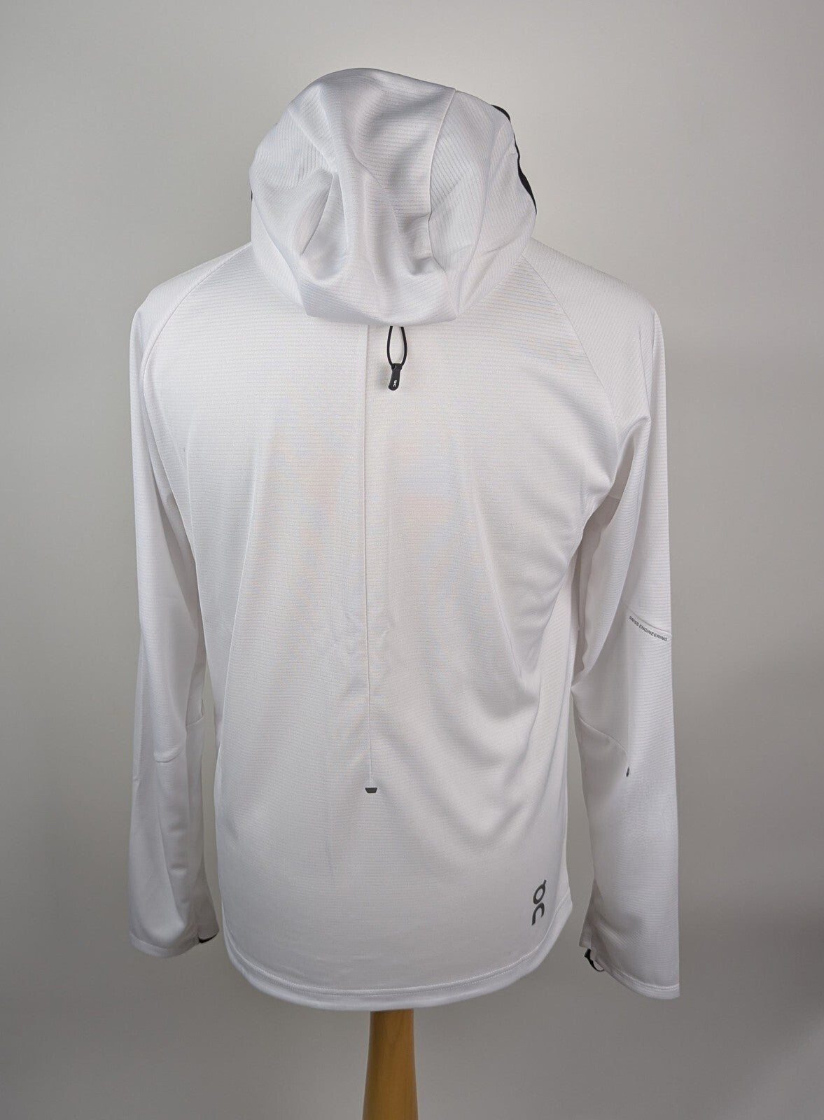 On Men's Climate Zipped Performance Hoodie - White