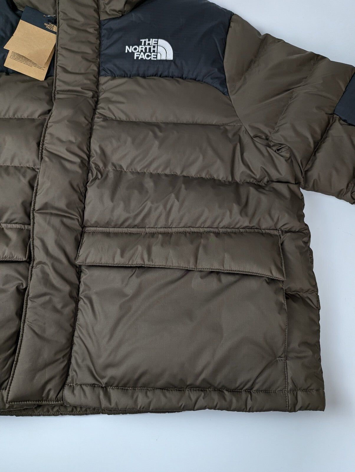 The North Face Womens Plus Size Limbara Insulated Puffer Jacket - Smokey Brown