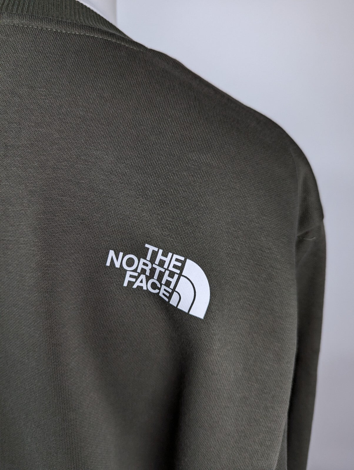 The North Face Simple Dome Crew Neck Jumper Mens- Taupe Green