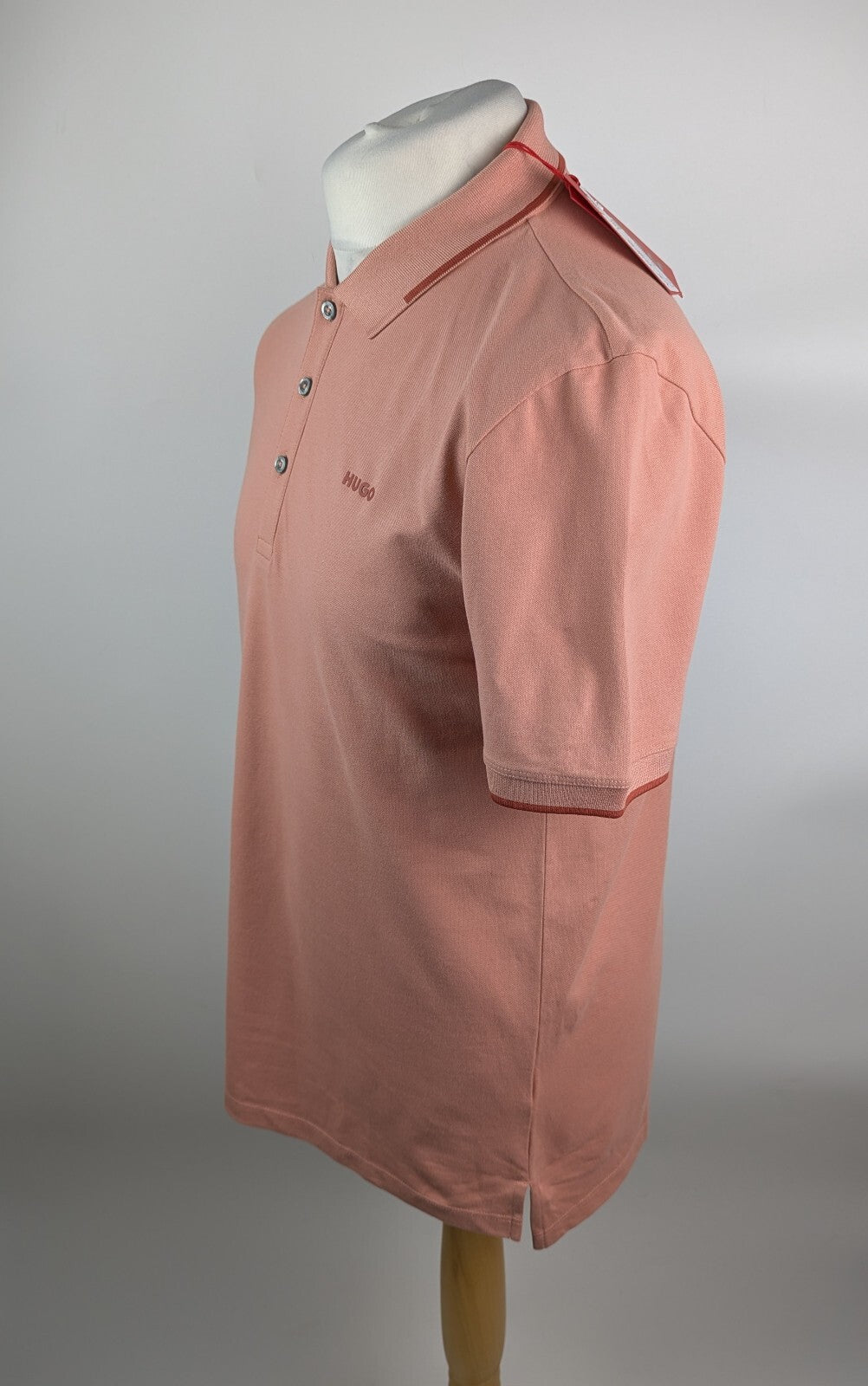 Hugo Dinoso Polo Shirt - Pastel red