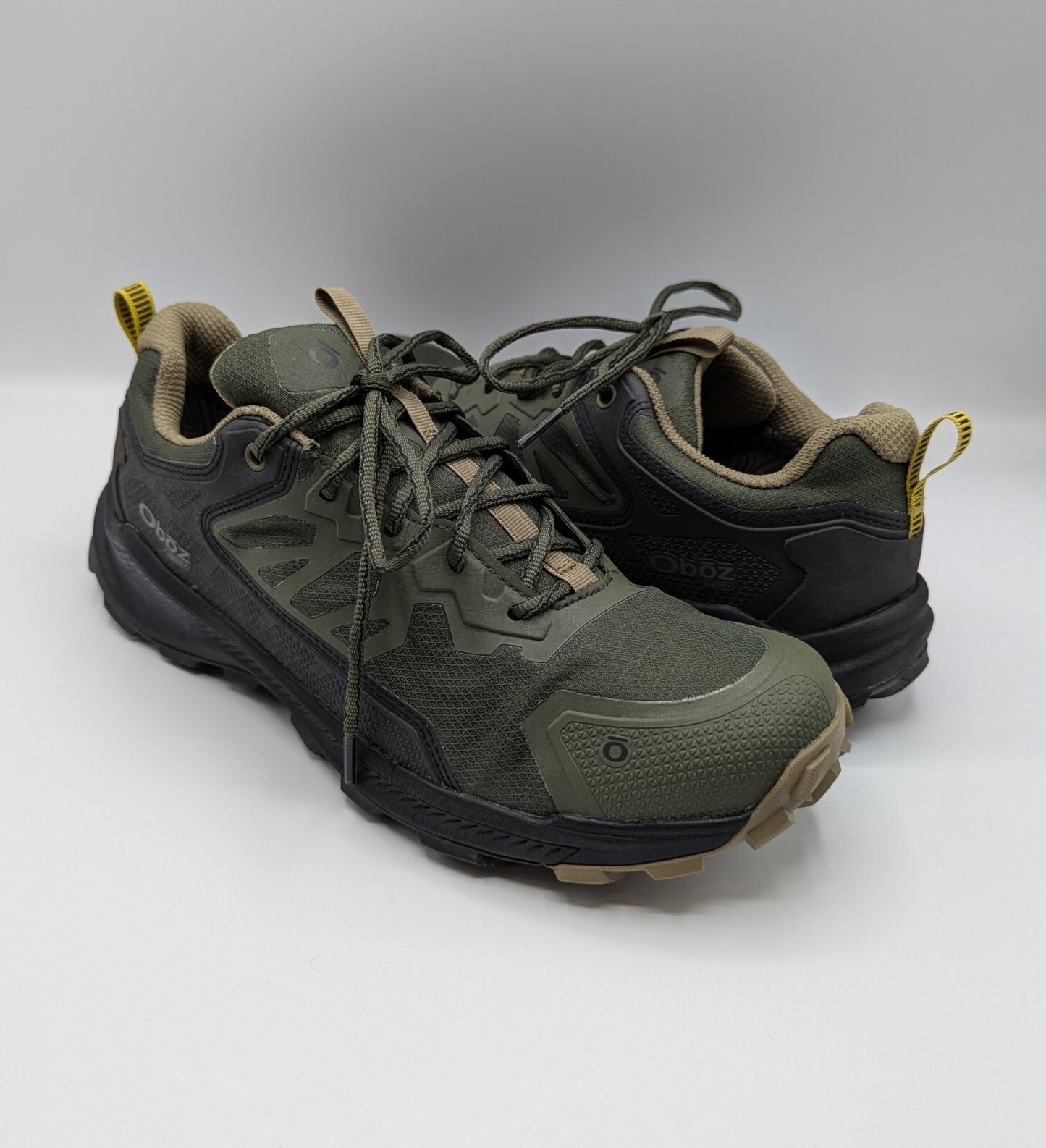Oboz Men's Katabatic Waterproof Hiking Shoes - Evergreen