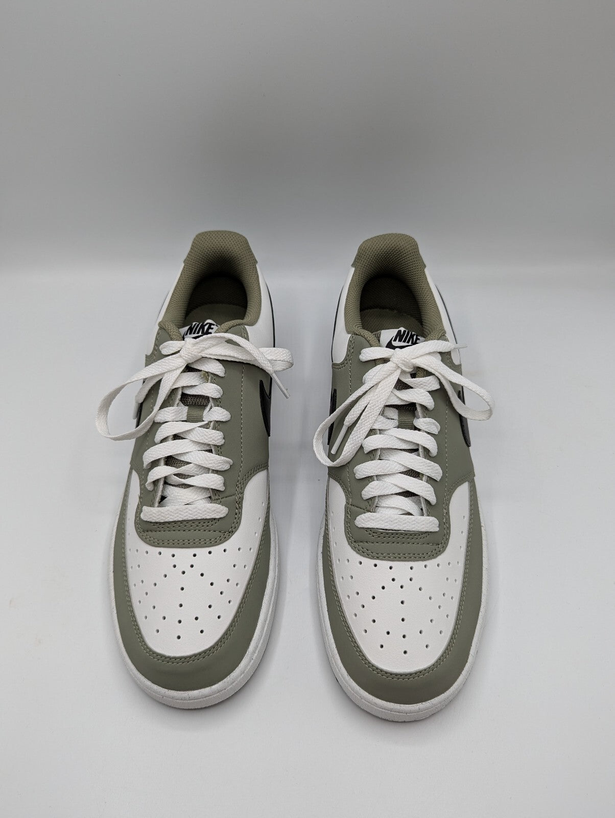Nike Court Vision Low Trainers Mens-  Sage/Black/White