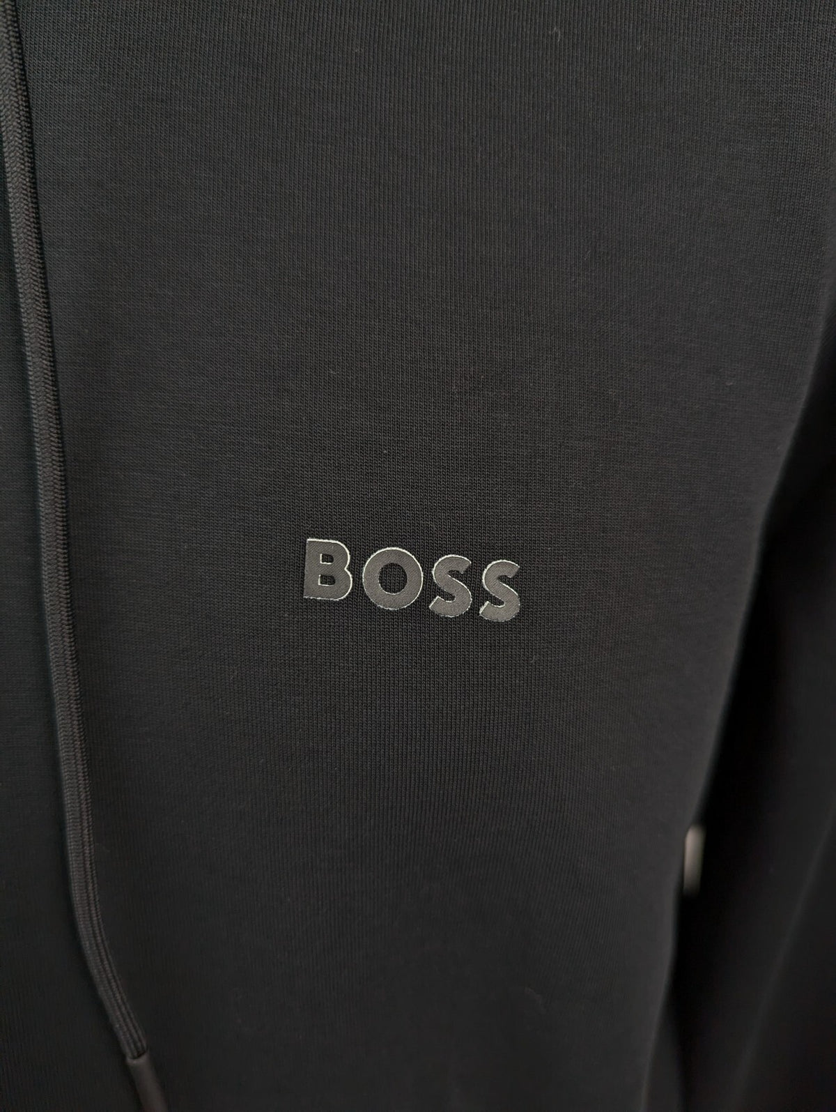 Boss Men's Saggy Zip Hoodie - Black
