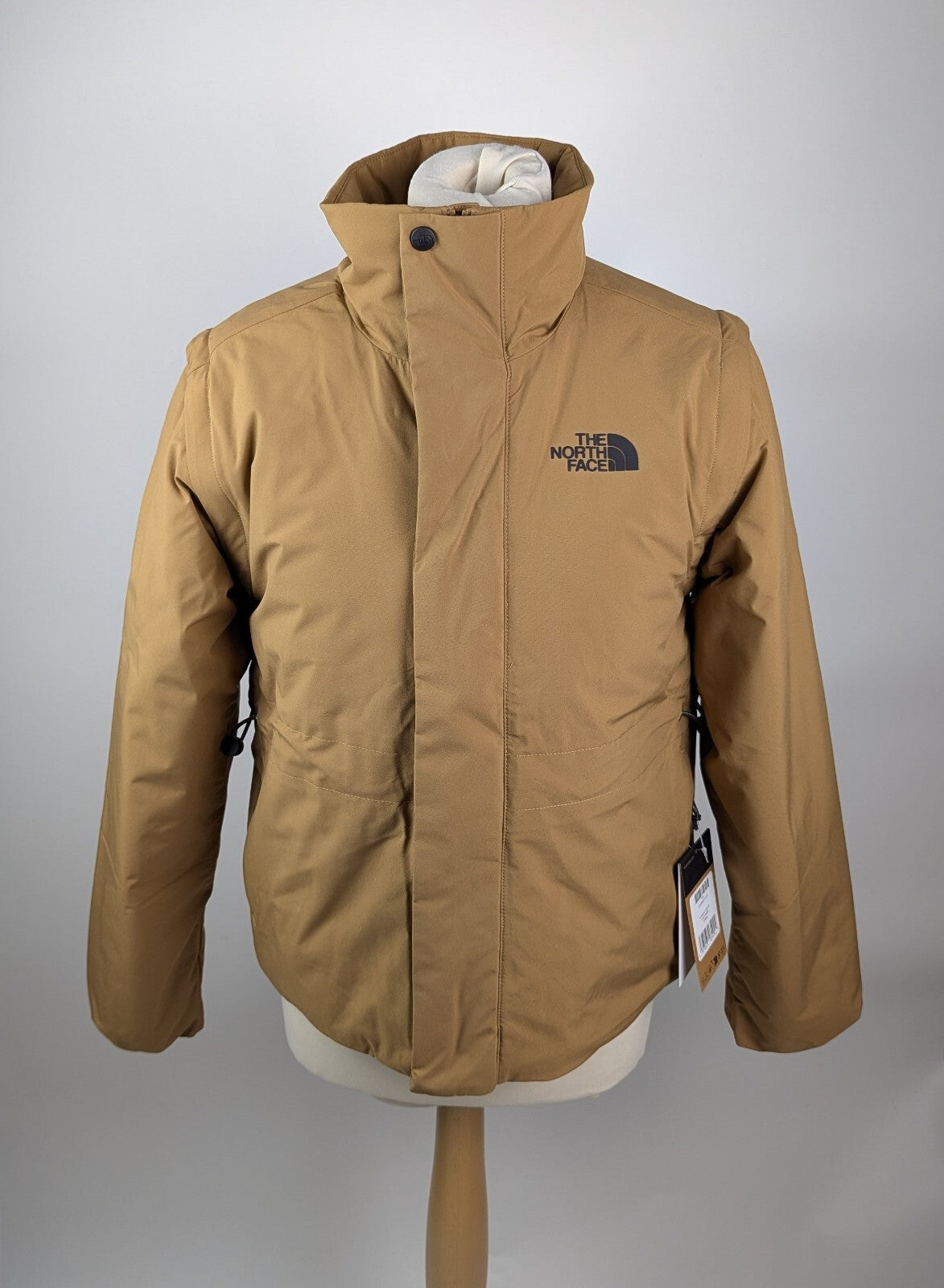 The North Face Womens convertible jacket to gilet -  Utility Brown