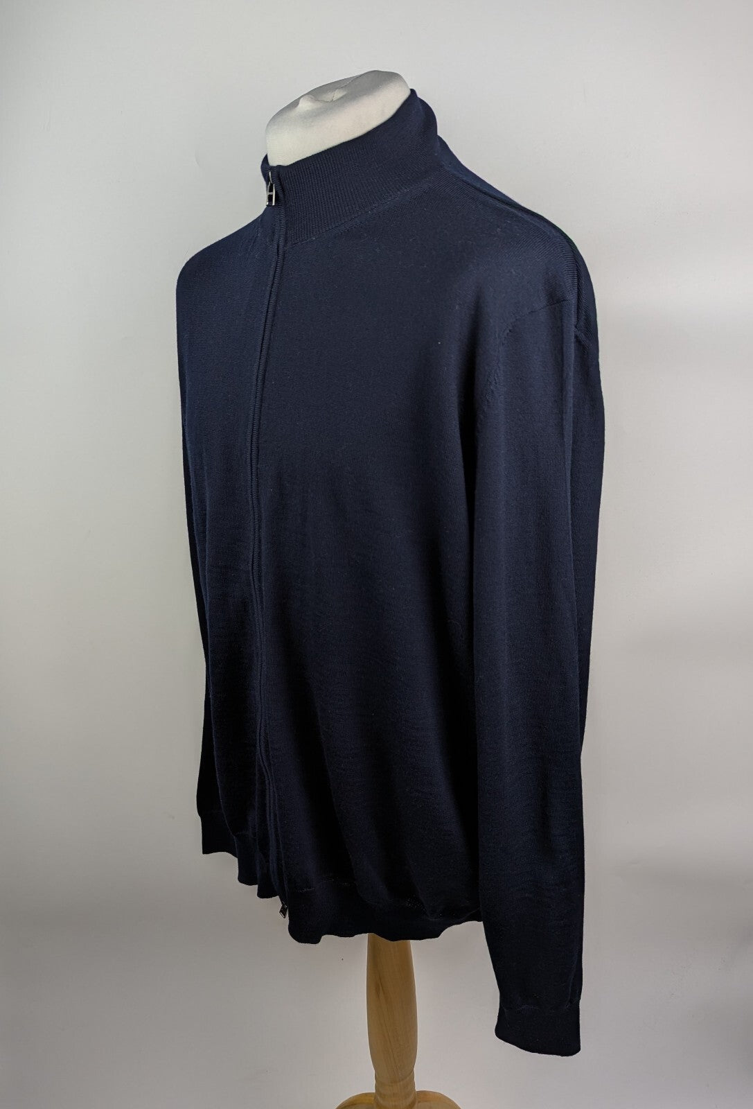 Boss Balonso Knitted Cardigan Mens  - Navy blue