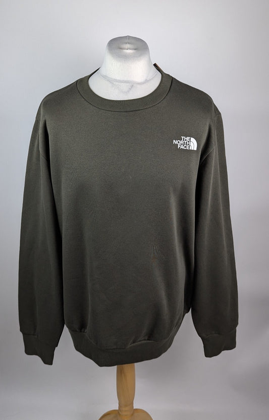 The North Face Simple Dome Crew Neck Jumper Mens- Taupe Green