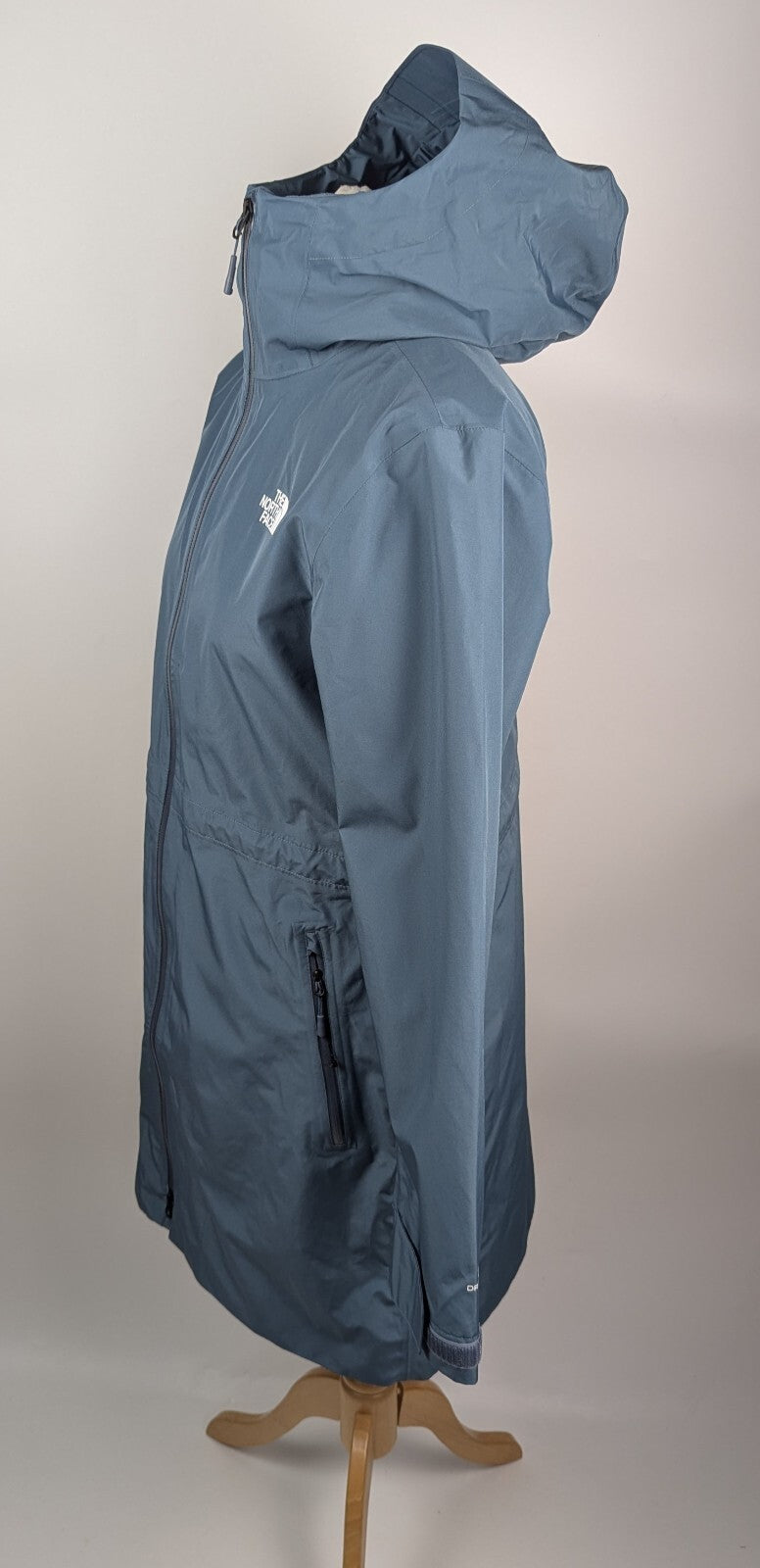 The North Face Womens Hikesteller Insulated jacket - " Granite Grey" blue