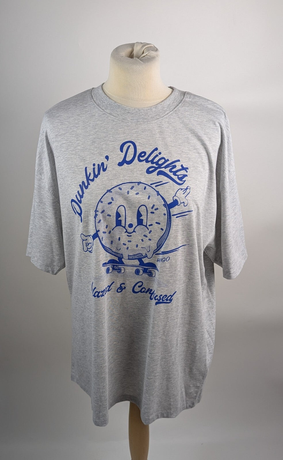 Hugo Womens Oversized T-Shirt - Grey
