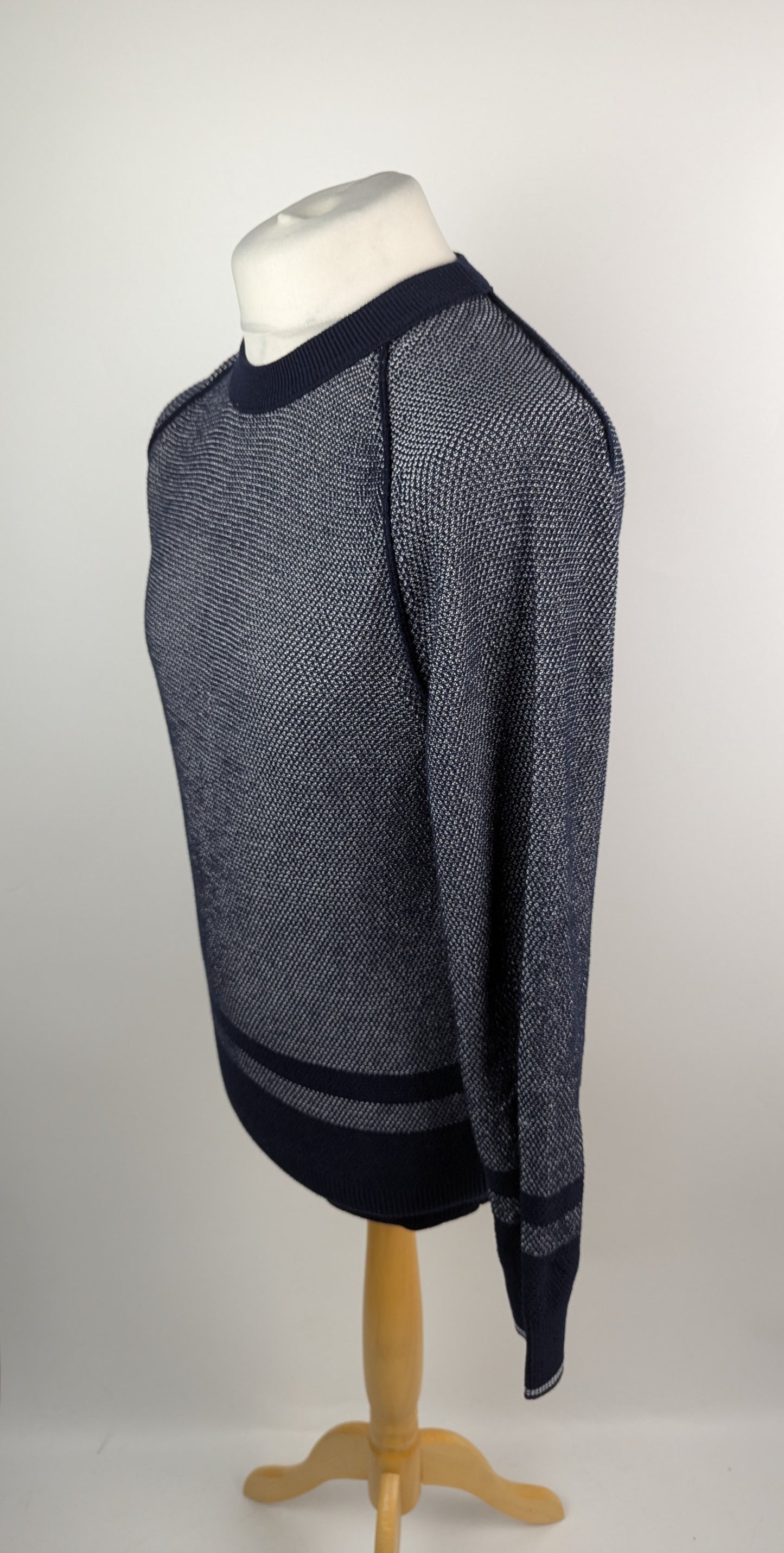 Boss Men's Apok Crew Sweatshirt - Dark Blue