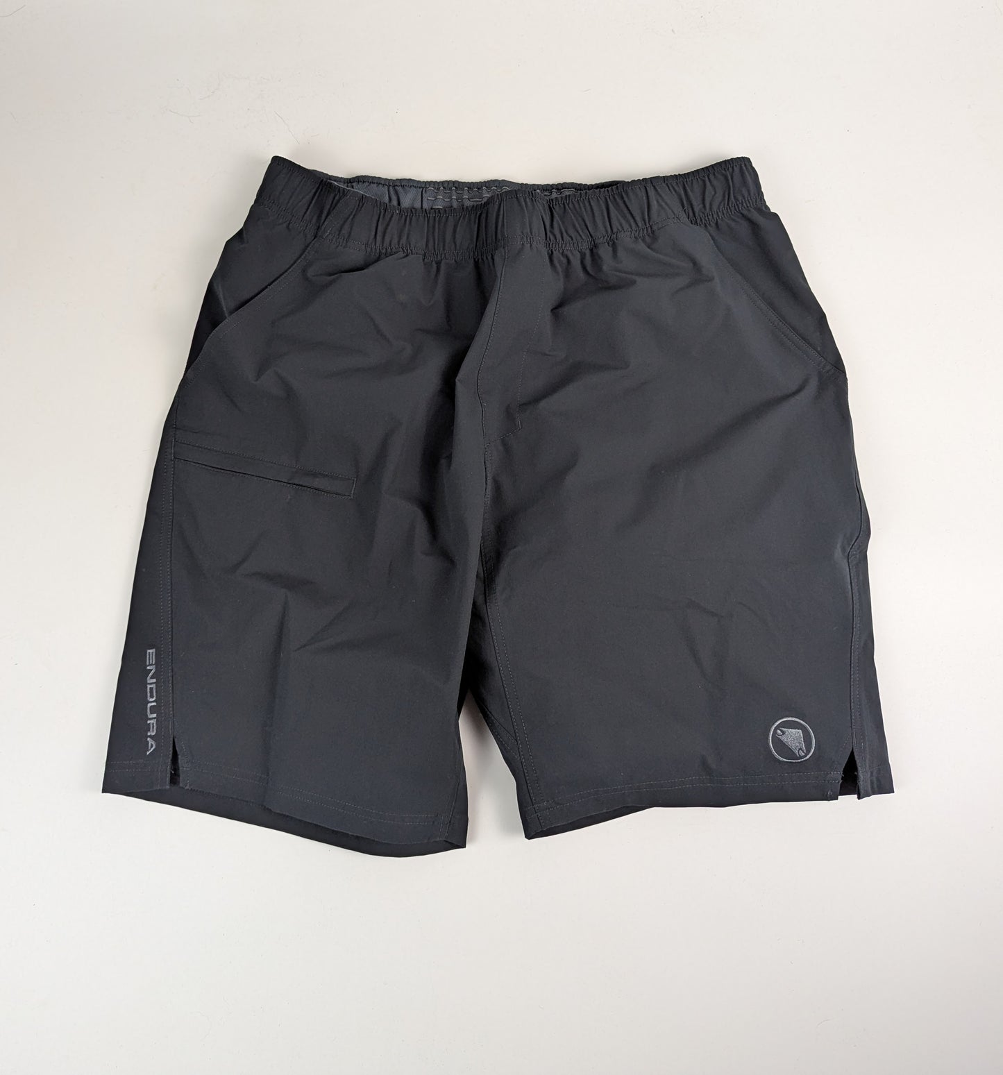 Endura Mens Loop Baggy Short (With Liner) - Black