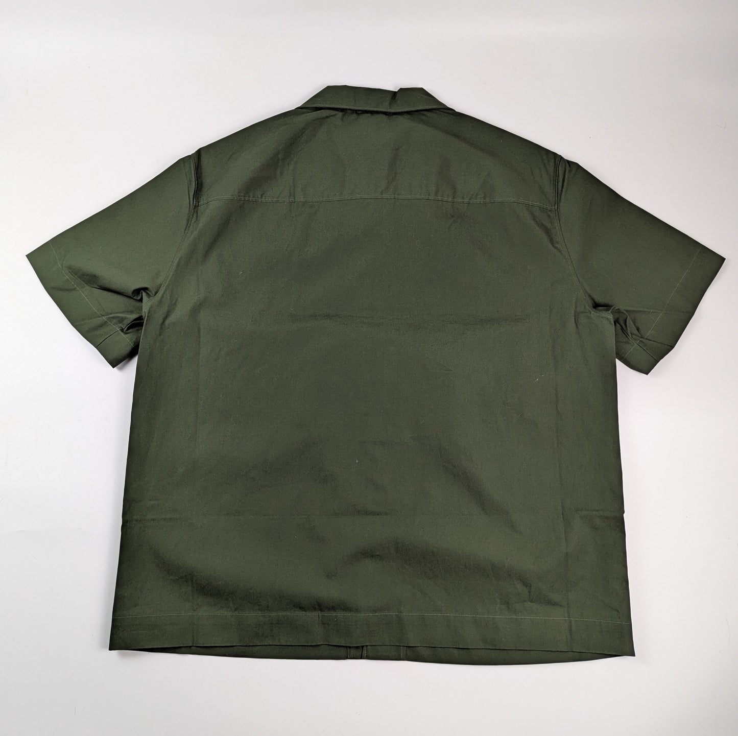 Hugo Men's Espino Button-Front Overshirt - Green