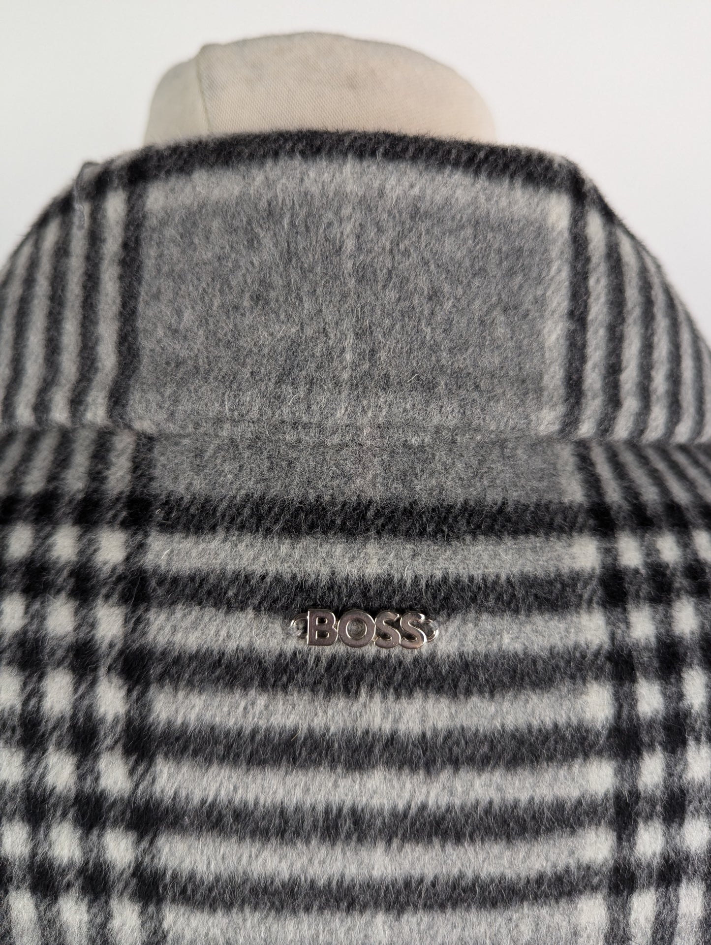 Boss Womens Coletti Overcoat - Grey / Black