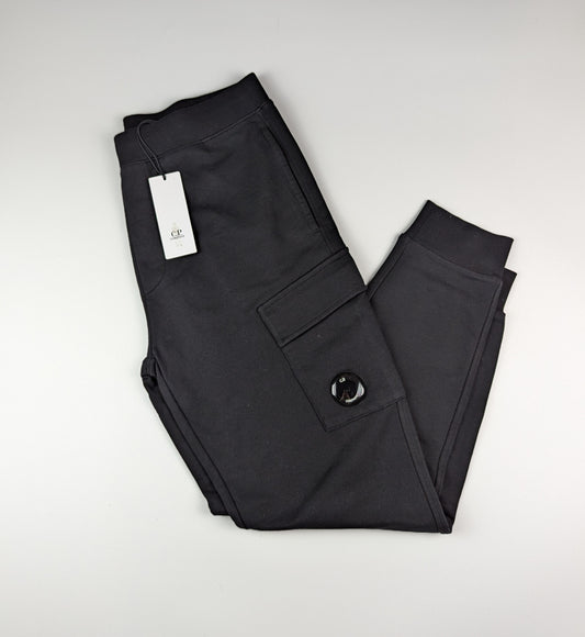 C.P. COMPANY Men's Lens Pocket Joggers - Black