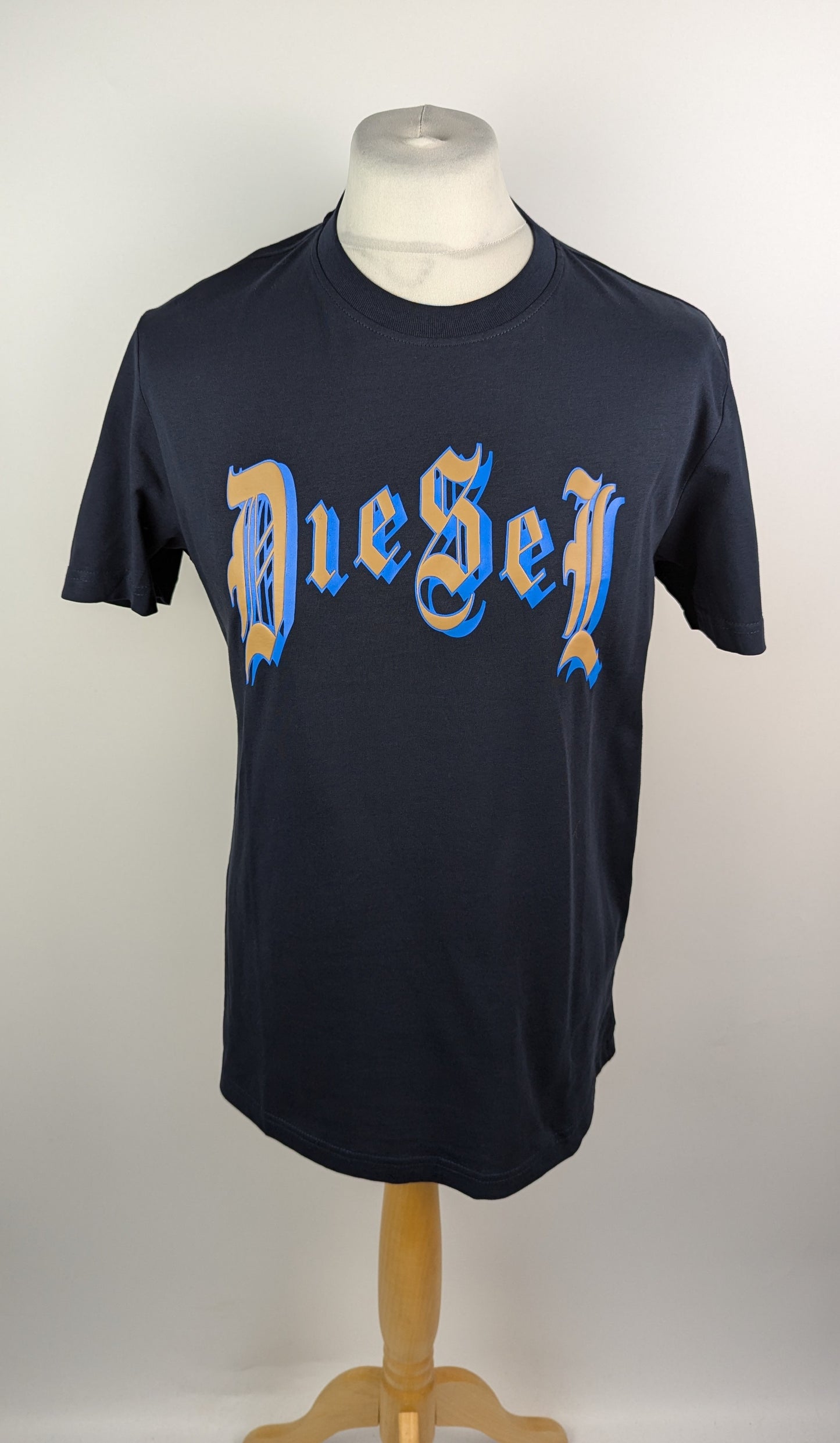 Diesel Mens T-Diegor 4-D T-Shirt - Navy
