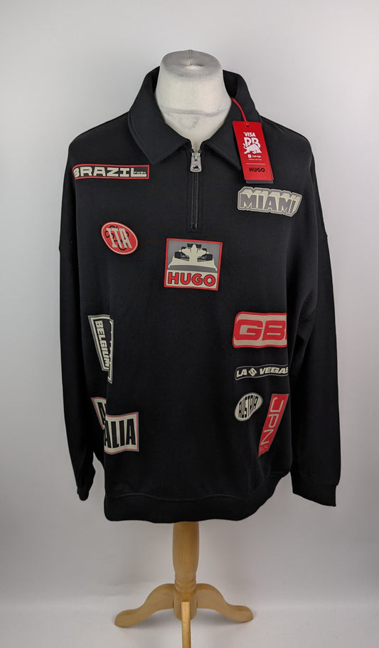 HUGO x Racing Bulls Sweatshirt Danwyll Rb - black