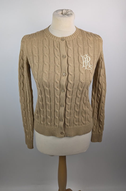 Lauren by Ralph Lauren Ralhan Cardigan Womnes - Birch Tan