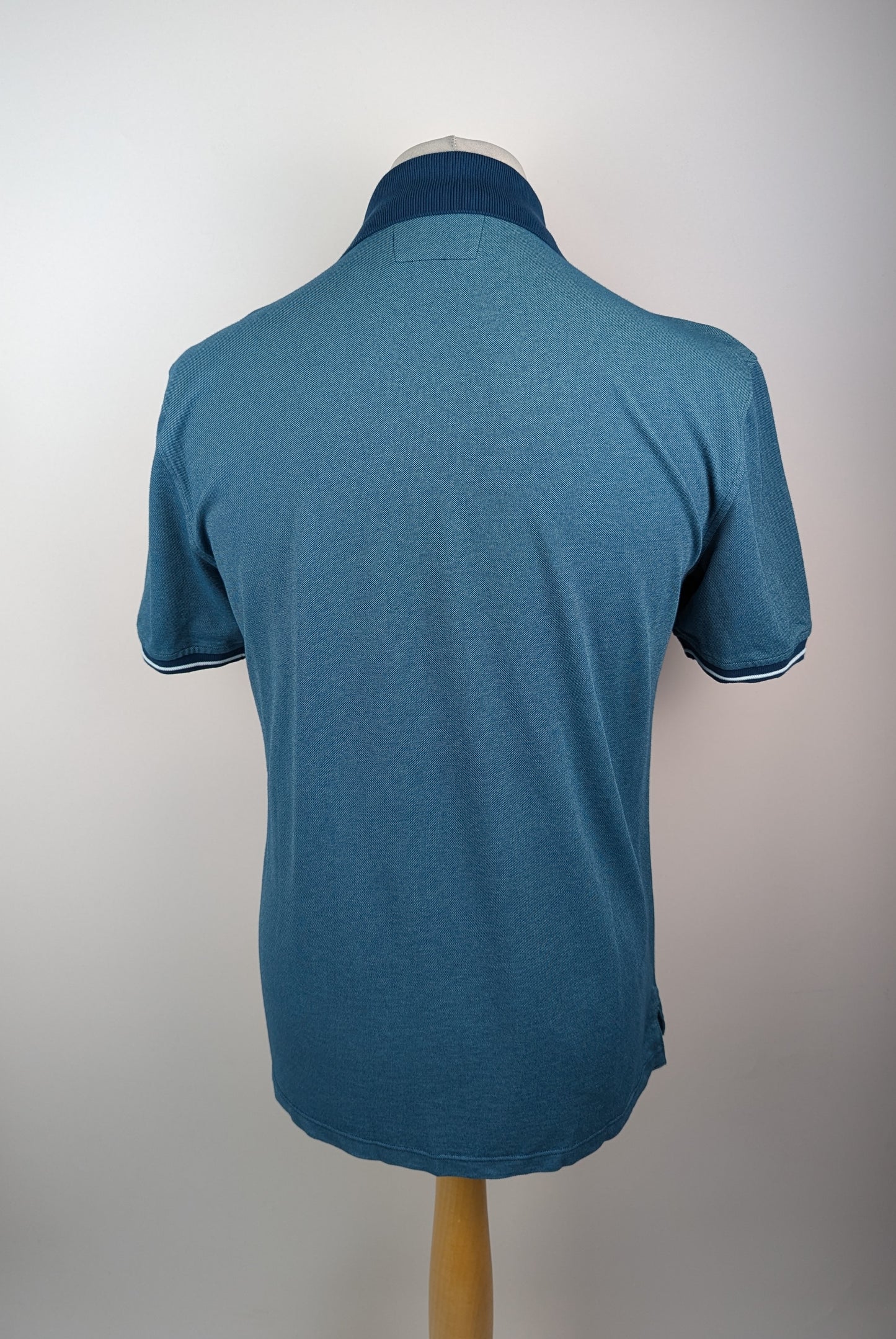 C.P. COMPANY Tacting Short Sleeve Polo Shirt - Ink Blue