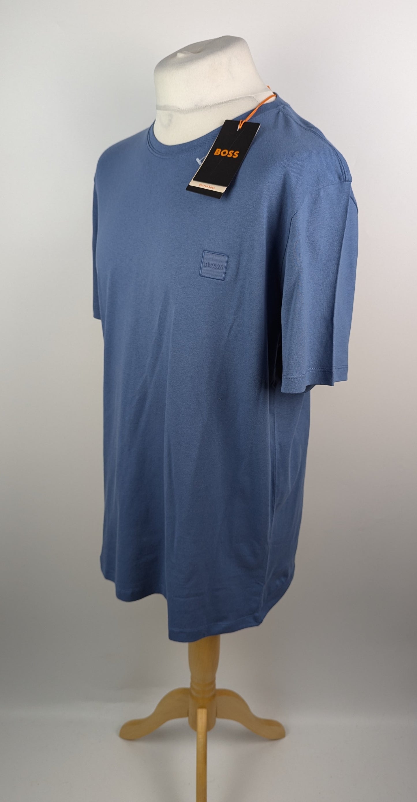 Boss Tales Regular Fit T-shirt Mens - Blue