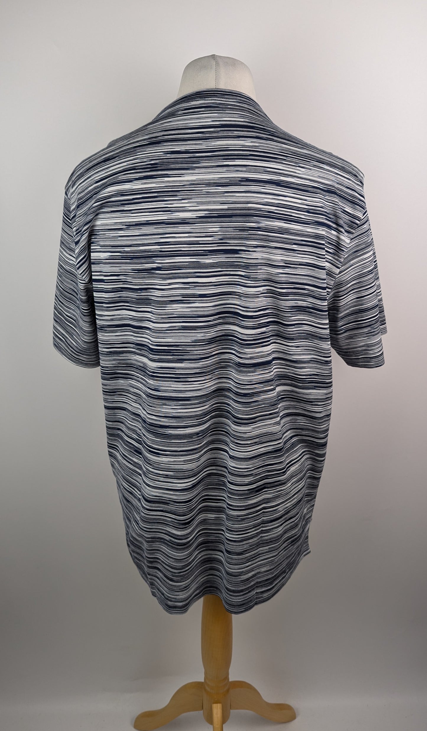 Missoni Short Sleeve T-Shirt - Blue / White