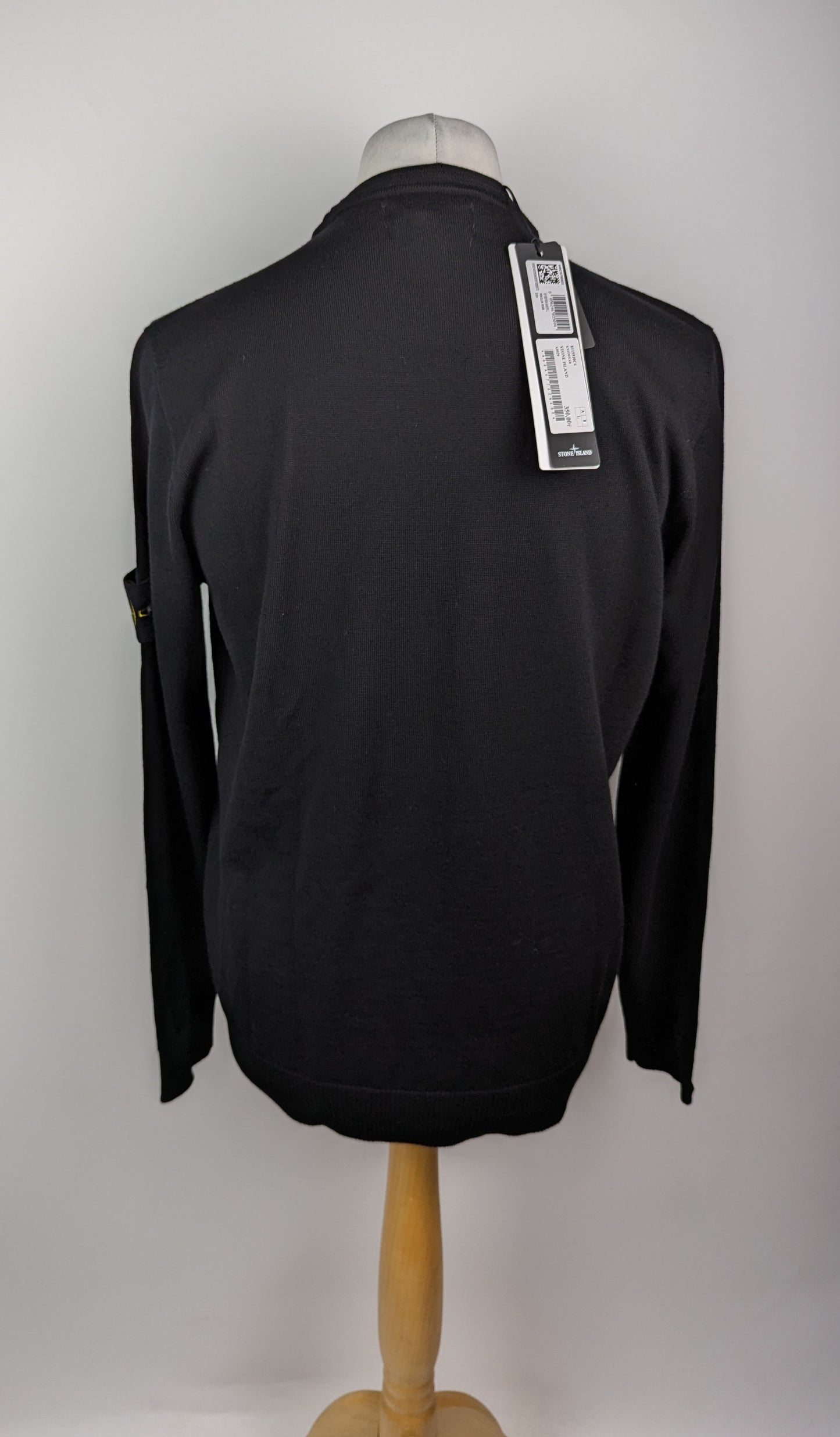 Stone Island Mens Organic Cotton Knitted Jumper - Black