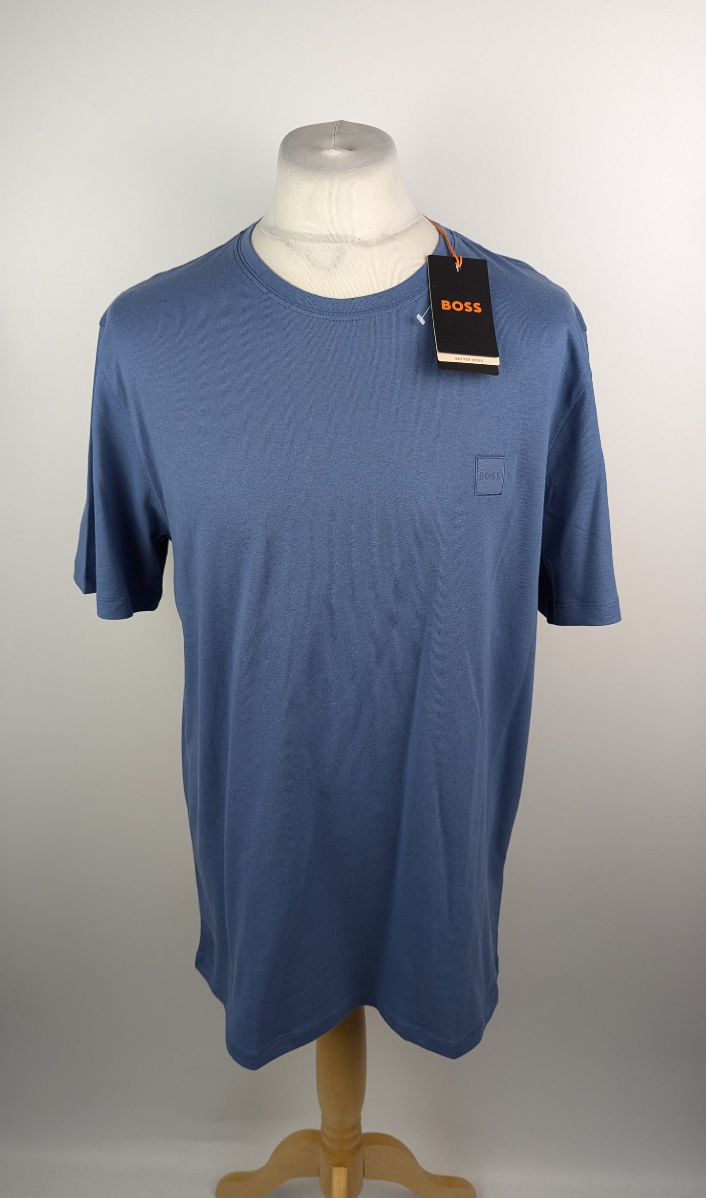 Boss Tales Regular Fit T-shirt Mens - Blue